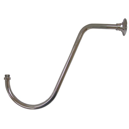 Jones Stephens Chrome Plated 18" S-Shaped Shower Arm S01055